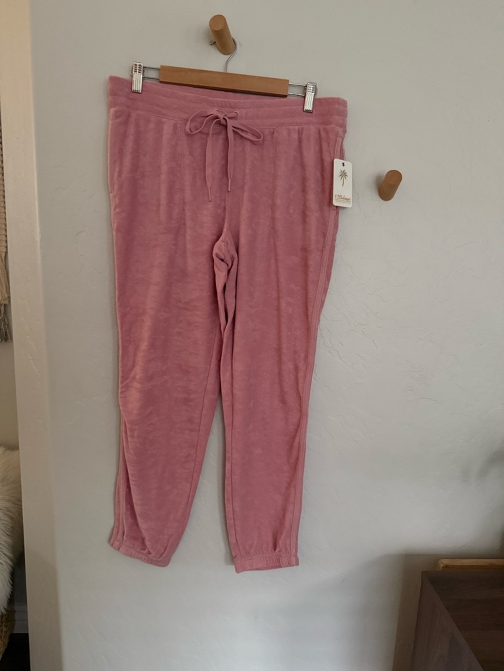 PJ Salvage terry Rose Pink Joggers